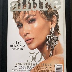NEW Allure Magazine March 2021 30th Anniversary J.Lo Jenifer Lopez Collectible